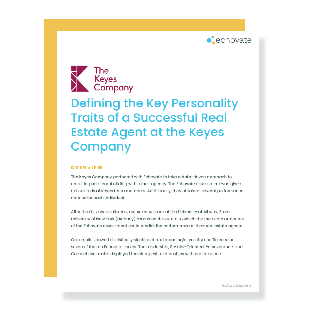 Defining the Key Personality Traits of a Successful Real Estate Agent at the Keyes Company